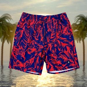 Sperry Lined Hybrid Drawstring Swim Trunks S Small